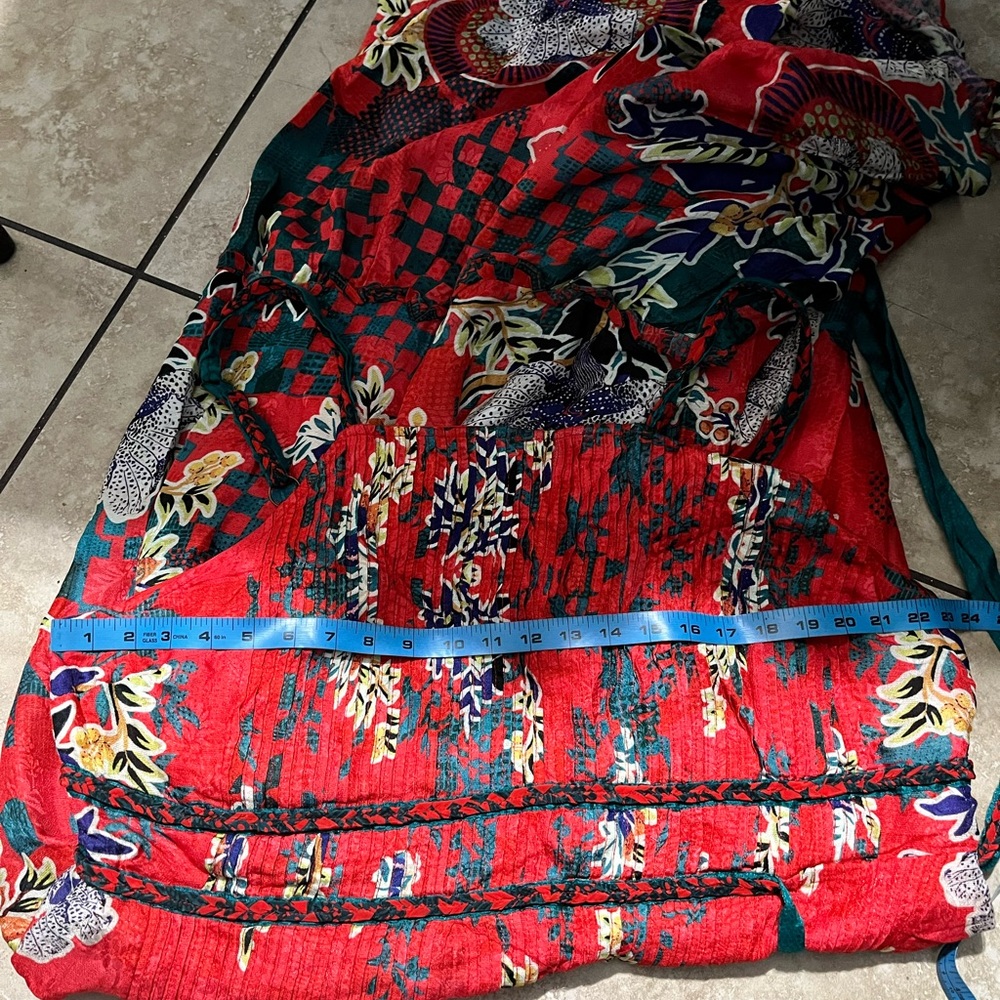 Vibrant Red Maxi Dress - Picture 5 of 7